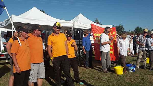 les gagnants equipe jaune 